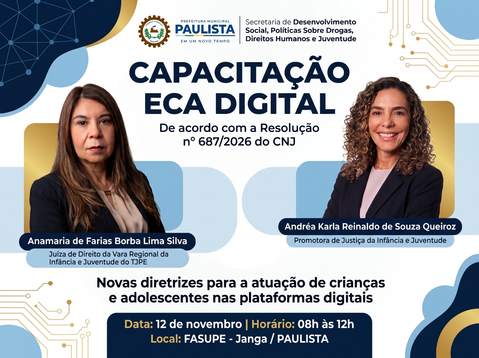Capacitação Eca Digital - de acordo com as diretrizes da Resolução n° 687/2026 do CNJ